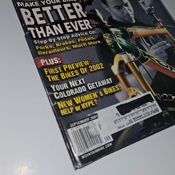 VTG 9 Mountain Bike Magazine Lot 2001 READ Condition Issues - Picture 10 of 16